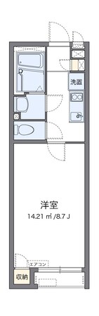 クレイノＨＡＮＡの物件間取画像